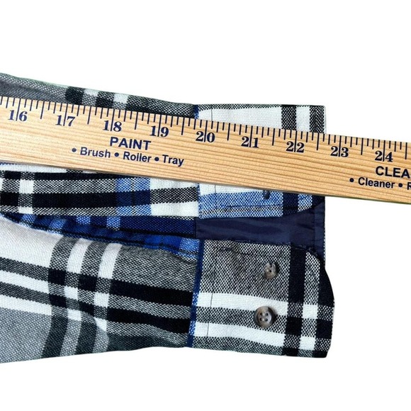 Northwest Territory Shirt Mens Large Vintage Plaid Button Up 90s Skater - Picture 6 of 6
